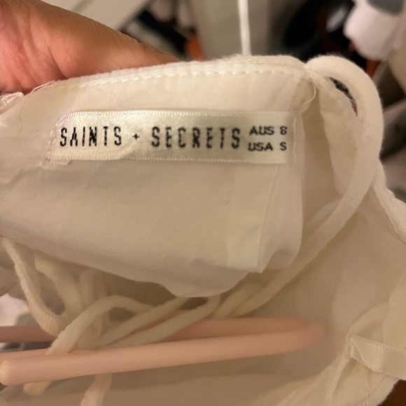 Saints + Secrets white dress - Picture 3 of 3
